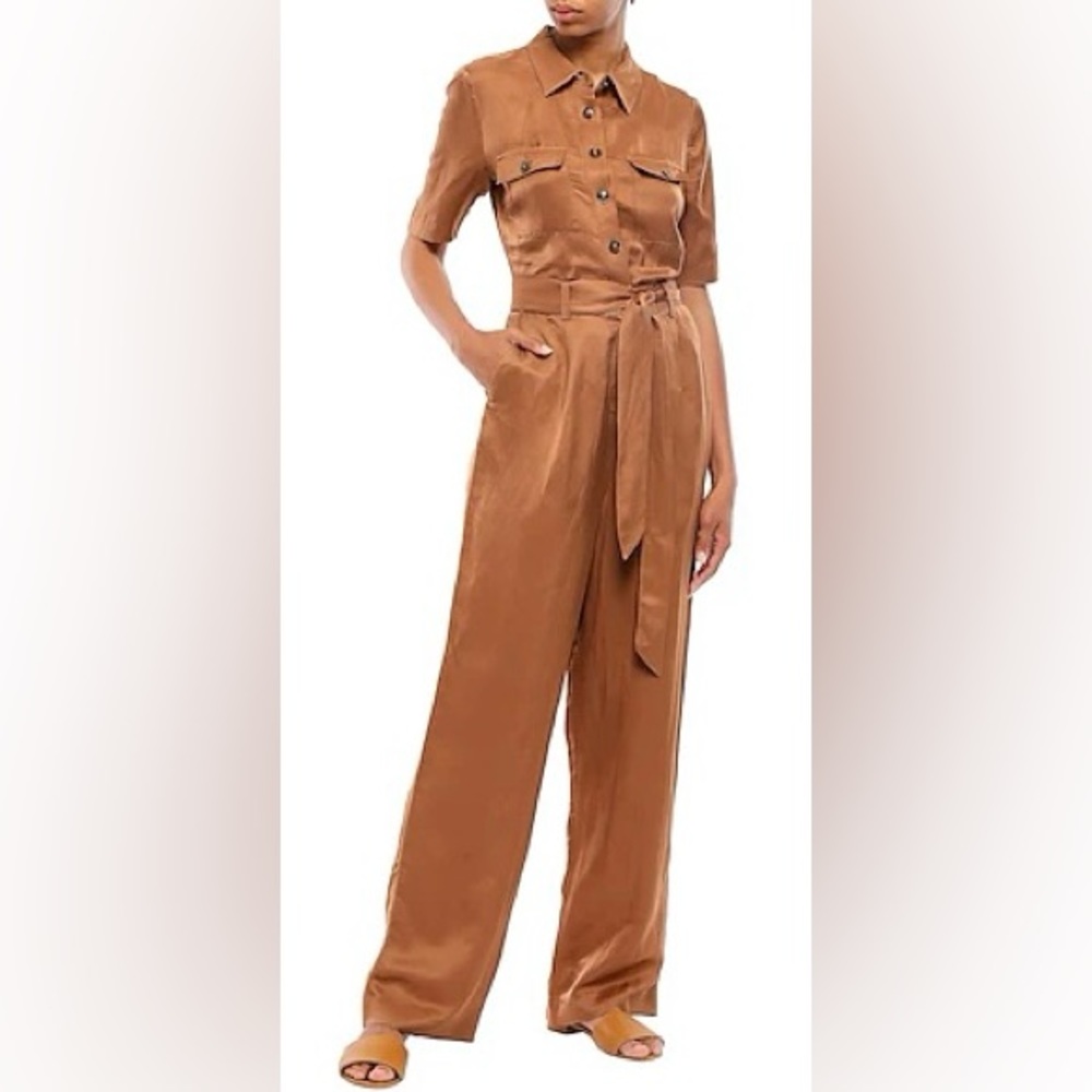 Iris & Ink Brown Jumpsuit